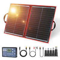 Dokio 97W 18V Flexible Solar Panels with 12V Controller Kit and Mounting Bracket from China 97W Solar Panels for camping, home