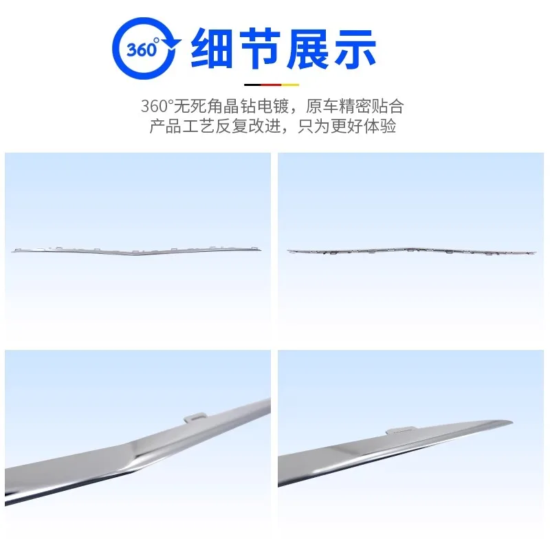 Подходит для Mercedes-Benz E-Class, декоративная полоса для всего тела E200L, передняя планка, яркая полоса E300, боковая юбка E260, задняя планка