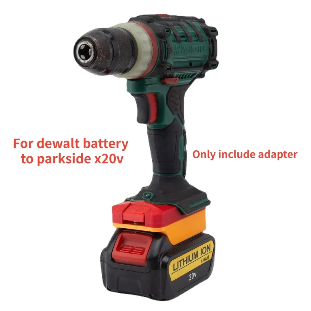 

Battery Adapter Converter For Dewalt 18V Lithium To Lidl Parkside X20V Power Tools Accessories (Not include tools and battery)