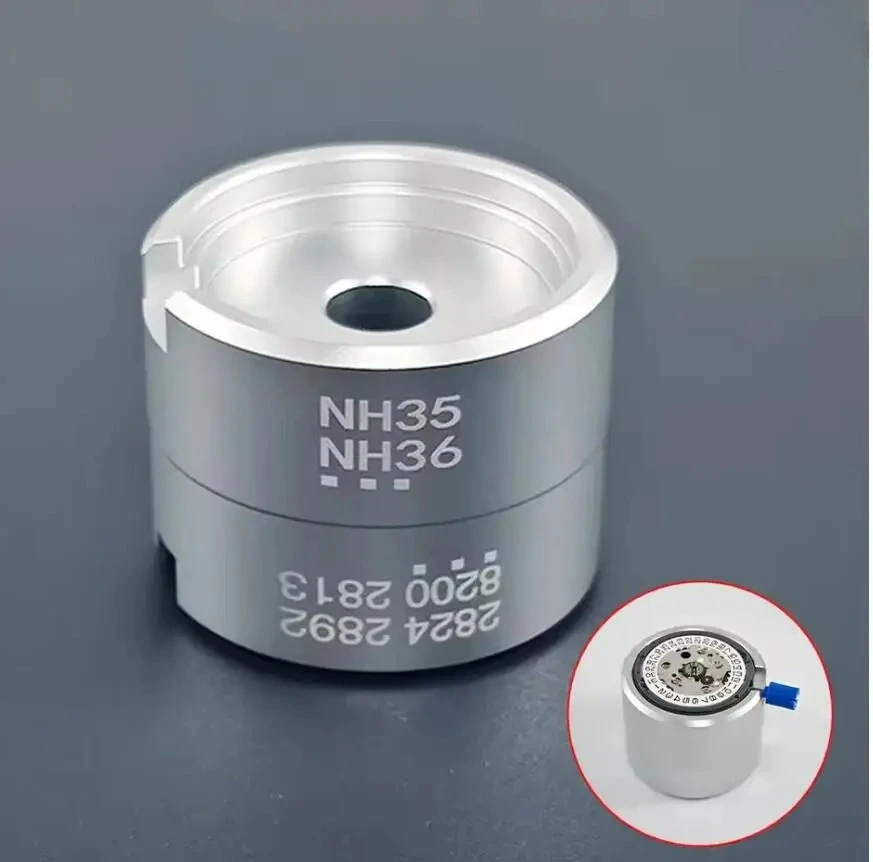 

NH34 NH35 Watch Movement Holder Bracket Fits NH36 SKX007 7S26 4R35 4R36 2824 2836 8215 Movement Mod Base Repair Assembly Tools