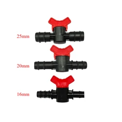 1/2' 3/4' Garden Hose Tap DN15 DN20 Irrigation Water Valve 16mm 20mm 25mm Garden Hose Waterstop Connector Cranes 1pcs