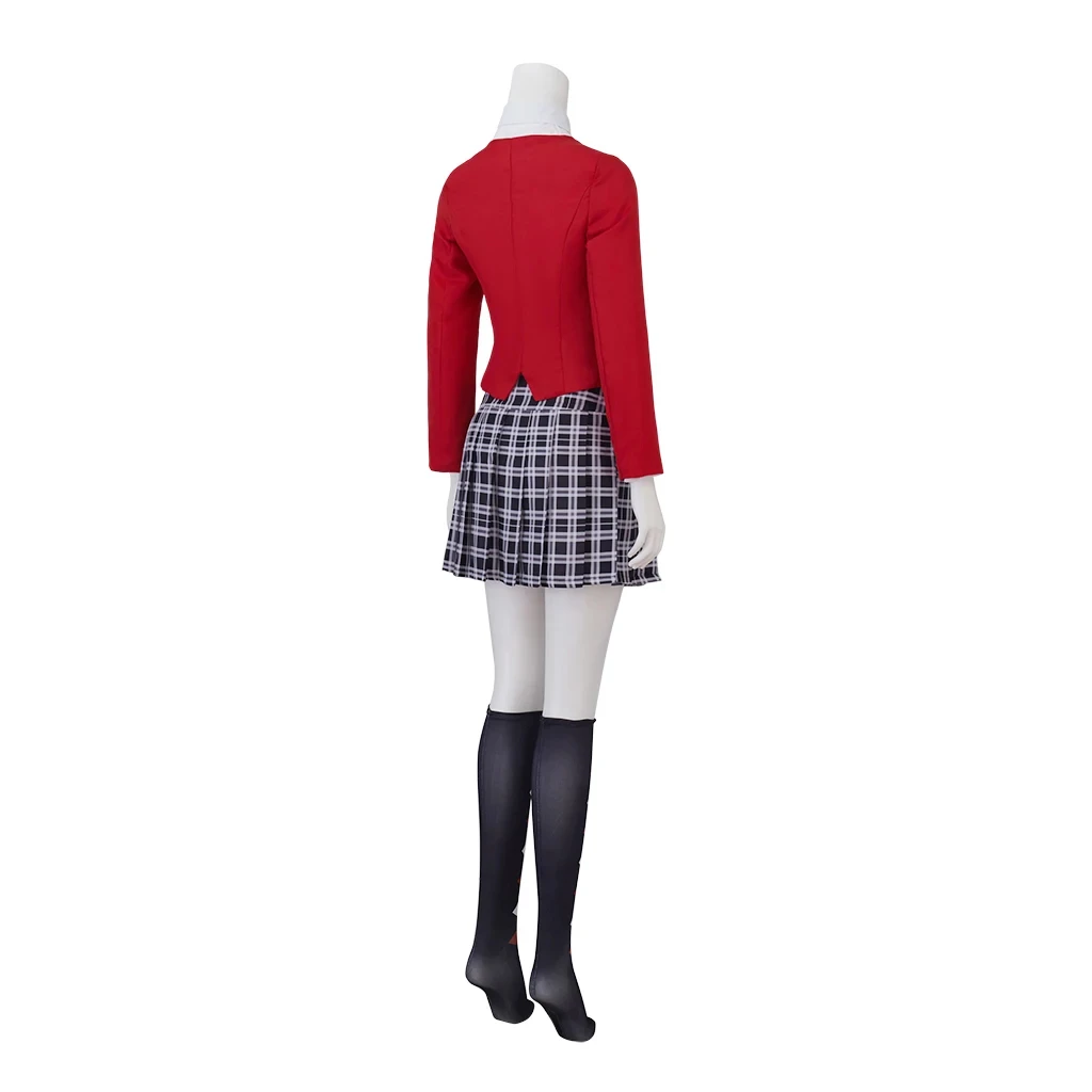 أزياء هيذر تشاندلر التأثيرية لفيلم هيذرز الموسيقية فيرونيكا ساوير زي المدرسة الثانوية JK أزياء الهالوين