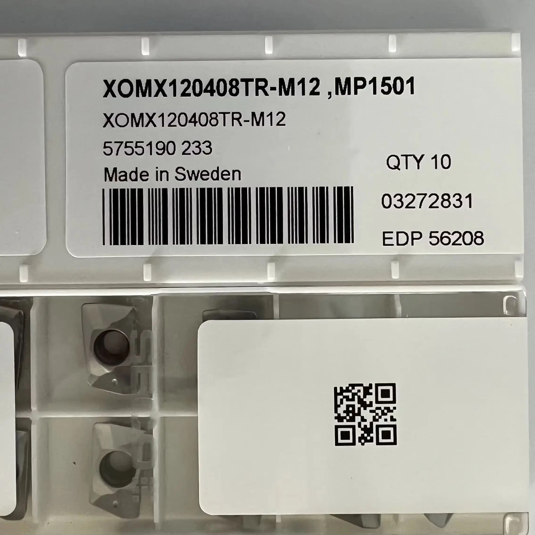 

XOMX120408TR-M12,MP1501 /Alloy blade 10 PCS