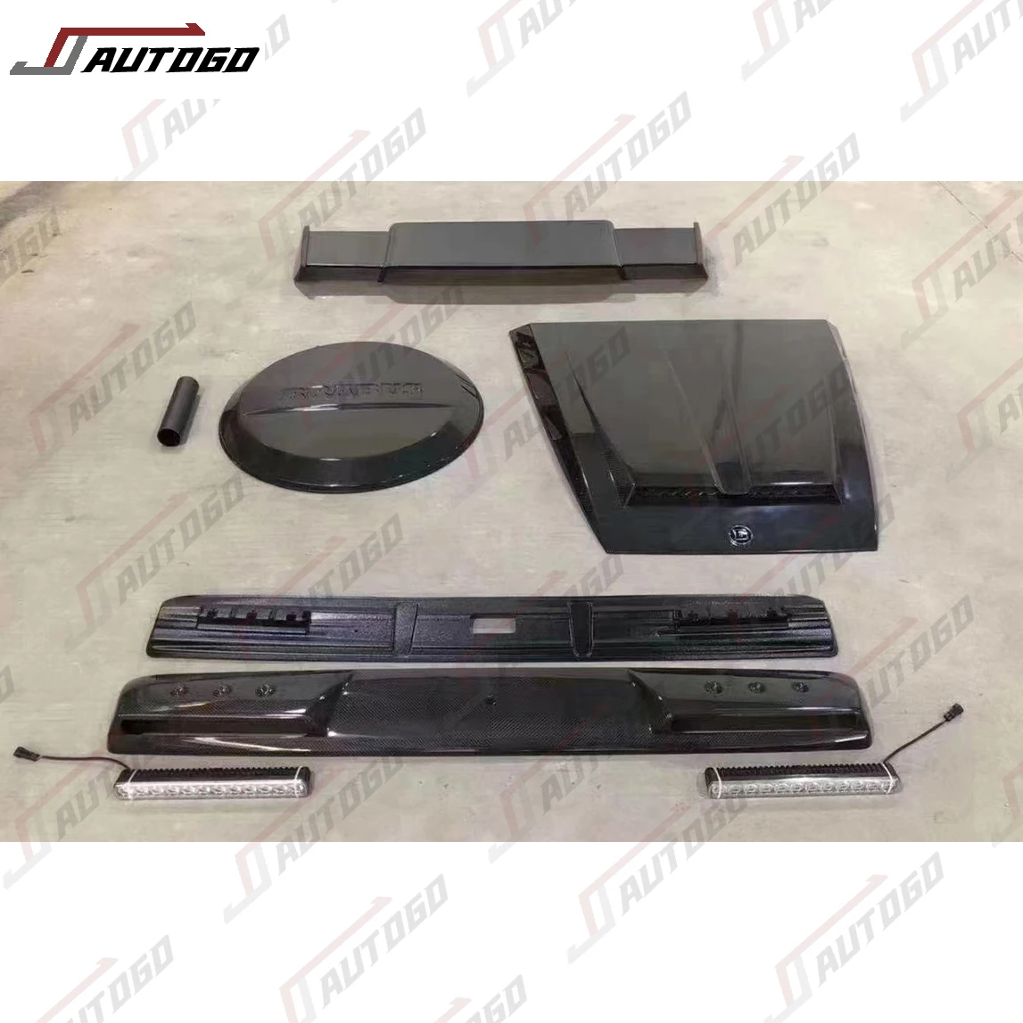 2023 New Design Carbon Fiber Hood Bonnet Scoop for Benz G-Class W463 W463A W464 G63 B800 G800 Style 2002-2024Auto Modific 6