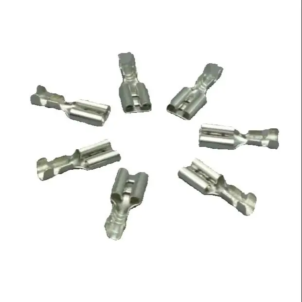 

shhworldsea 2000PCS 4.8mm female ternimal Crimp Terminal Spade Connector