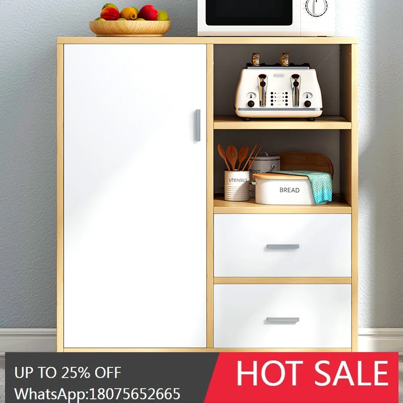 SGF Integrated Sideboard Cabinet Modern Minimalist Kitchen Wall-Mounted Storage Side Cabinet Bowl