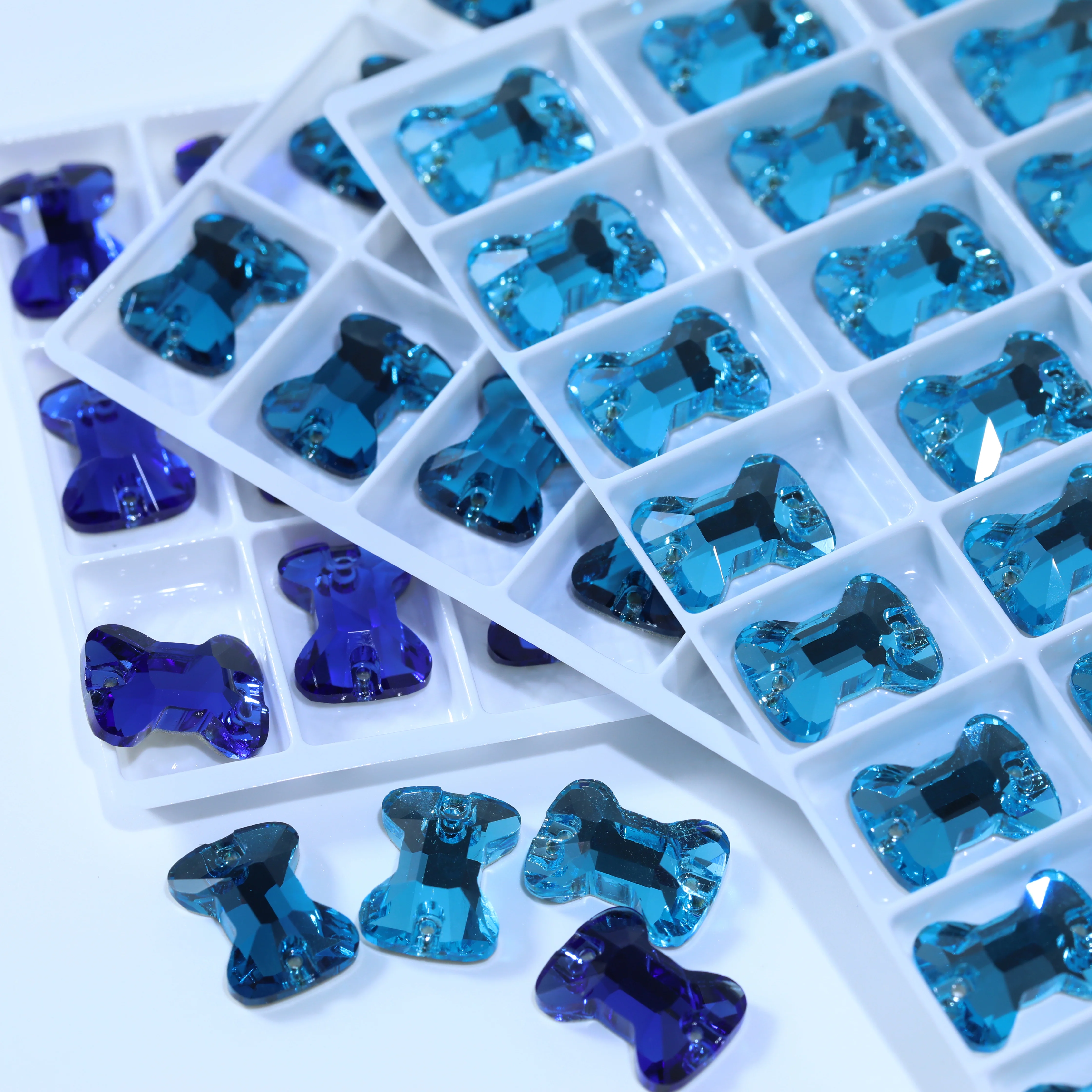 Aufnähbare Kristalle, Edle K9-Glas-Strasssteine in Verschiedenen Farben für Hochzeitskleider, Kleidung, Schuhe, Kostüme, DIY-Kleidungsverzierungen – Detail 3