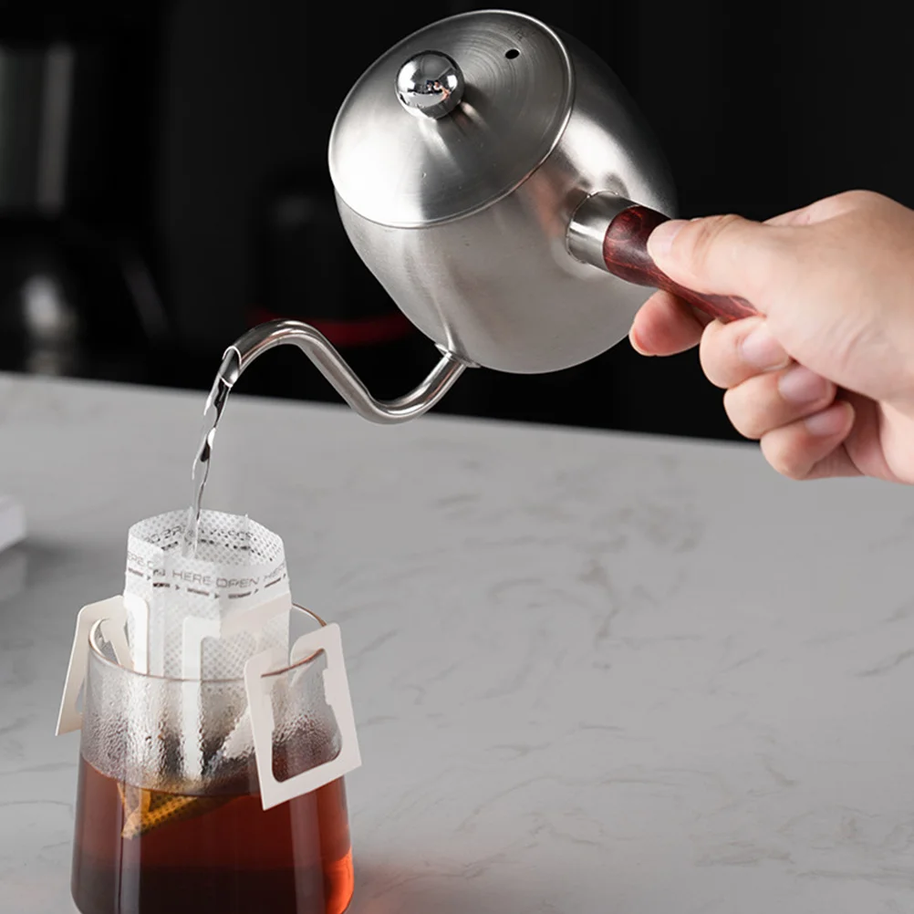 

Hand Coffee Pot Stainless Steel Long Spout Gooseneck Kettle For Home Office Coffee Brewing Supplies Portable