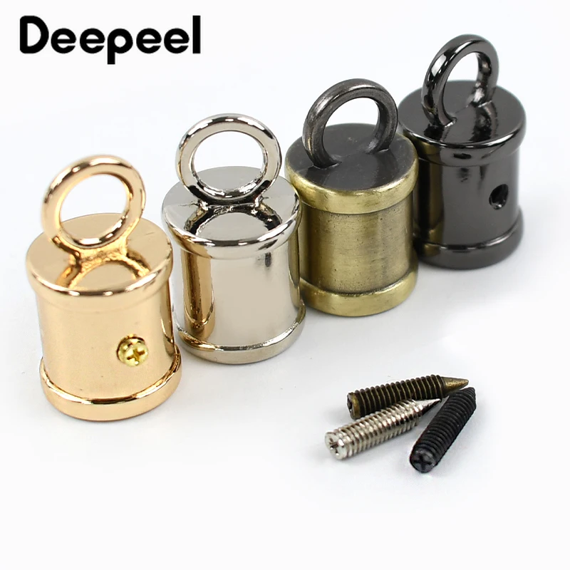 

5/10/20Pcs 10/11mm Bag Straps Metal Stopper Buckle Tassel Fringe Cap Clasps Handbag Connect Lock Buckles DIY Decor Accessories