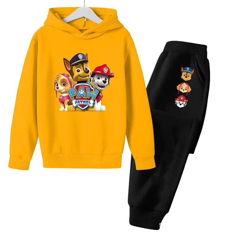 Paws ronds autunno inverno Pullover a maniche lunghe pantalone lungo per bambini abbigliamento abiti ragazzi Sweatpant set tuta per bambini