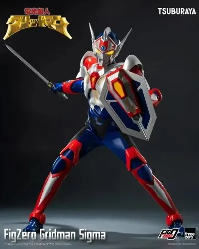 【MT】threezero FigZero 3Z09070W0 Denkou Choujin Gridman: Counterattack of The Demon Lord Gridman Sigma Action Figure