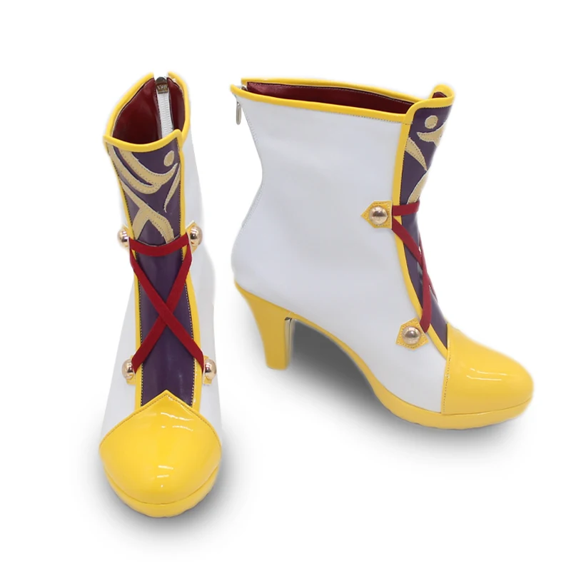 Jogo bonito derby navio de ouro cosplay sapatos botas golshi gōrudo shippu para festa de halloween adultos mulheres homens