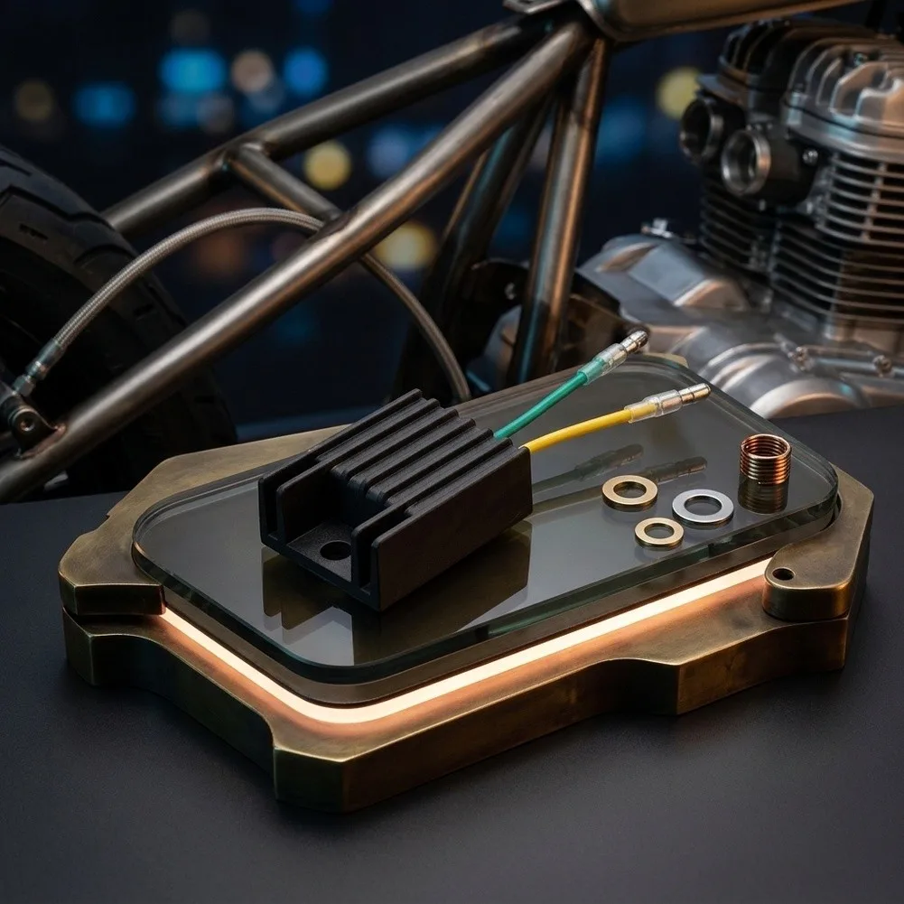Motorcycle 12V Voltage Regulator for MTX125 MTX200 ATC250 ATC250R A31400-KE1-008 Stabilizes Output and Prevents Overcharging