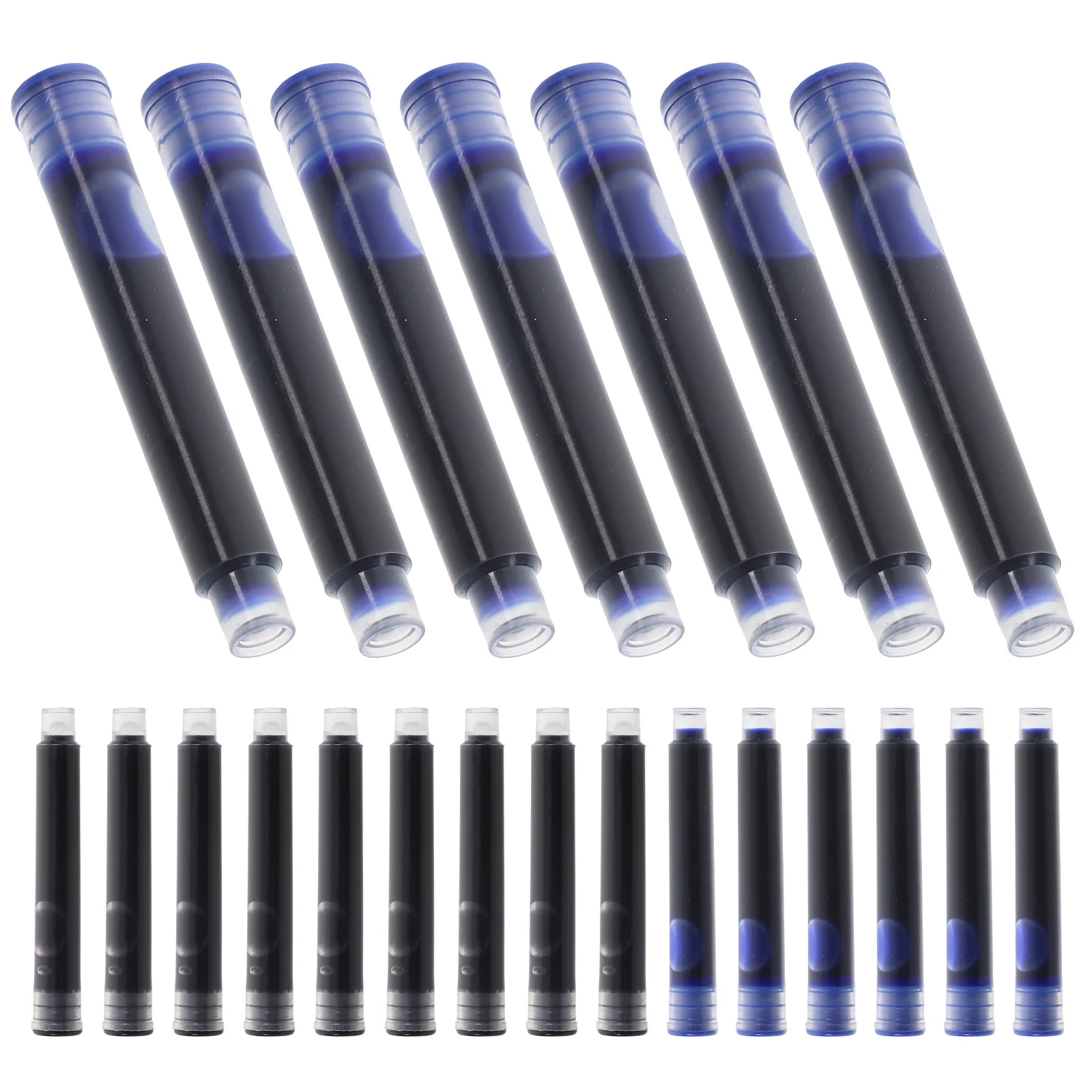 

100Pcs High for Fountain Pens Compact Design Easy to Install Fade Resistant Ink for Writing Drawing