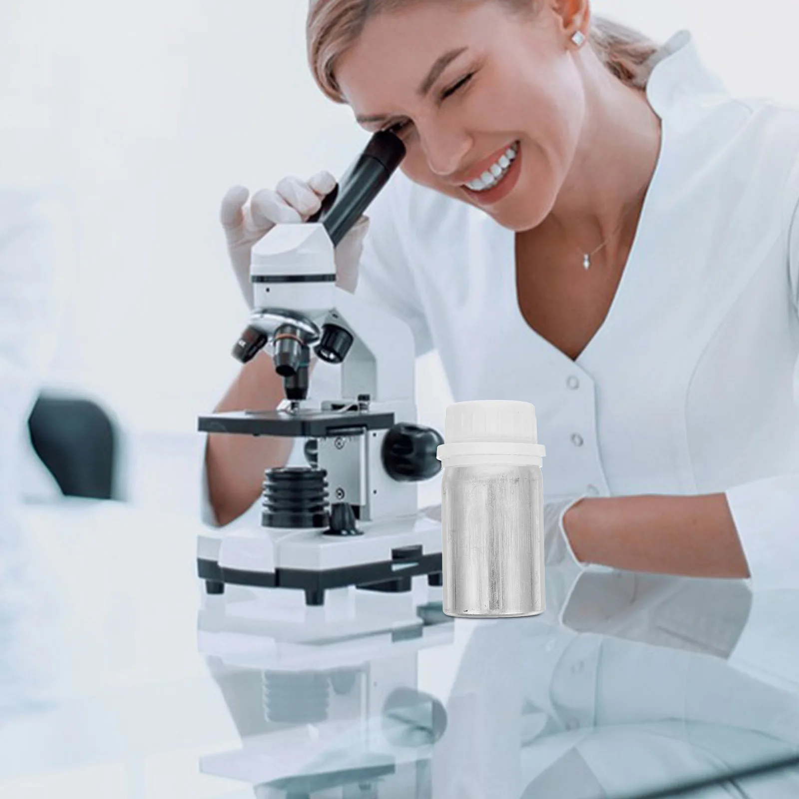 4Pcs Reagent Bottles Plastic Leakproof Sample Container Laboratory Storage Liquid Bottles Reagent Bottle Empty