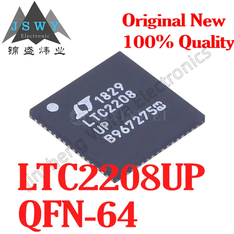 

(1/5) LTC2208UP LTC2208 QFN-64 12-bit analog-to-digital converter 100% original stock fast delivery brand new