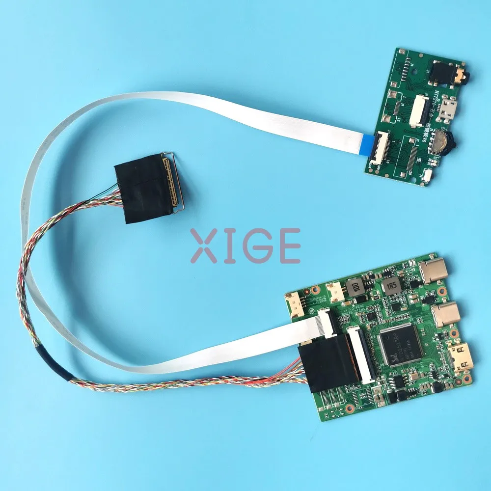 

Комплект платы контроллера драйвера «сделай сам» для LP156WH2(TL) LP156WH2-TLA1 TYPE-C 1366x768 40-контактный LVDS 15,6-дюймовый экран ноутбука USB-C Mini-HDMI