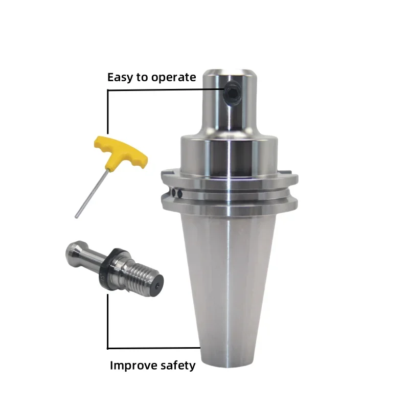 

Держатель для торцевых фрез CAT40-SLN1/2 с боковым зажимом CAT-SLN для станков с ЧПУ, модель 2026 года