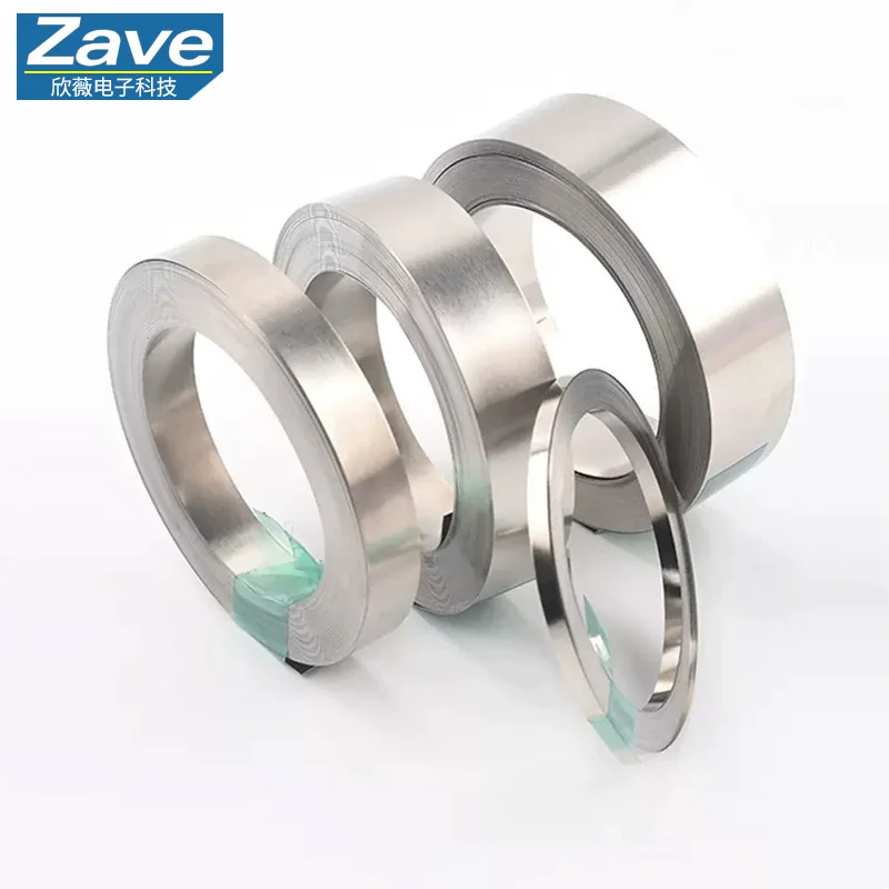 10m Nickel-Plated Steel Strip, Precision-Made Welding Connecting Tabs for 18650/21700 Lithium Batteries, Spot-Welded Nickel Stri