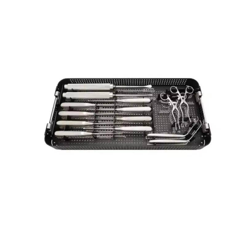 High Quality Manual Cervical Lumber Basic Instruments Set Ortho Kits Spinal Laminectomy Surgery