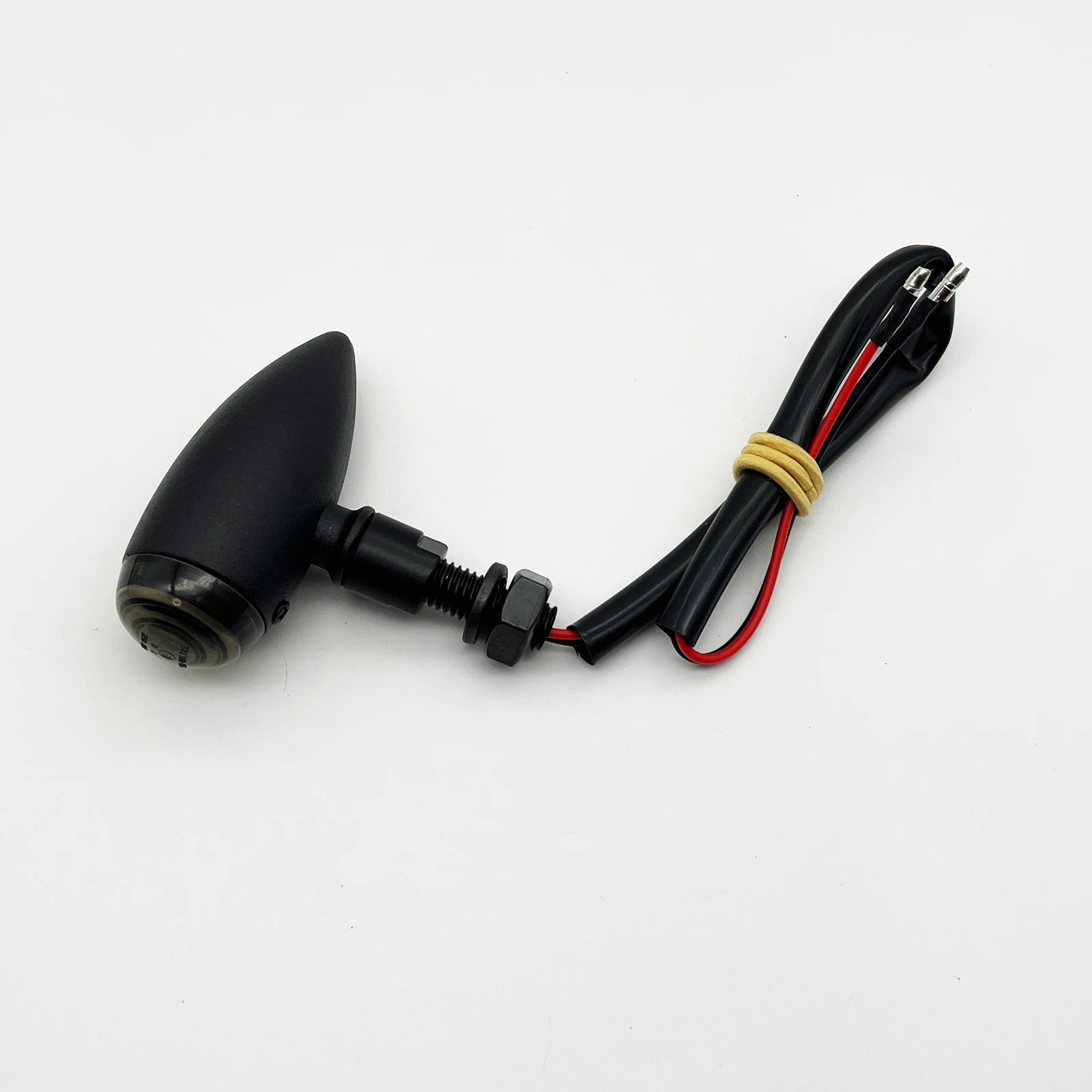 Motorcycle Bullet Turn Signals Indicators Blinker Lights Lamp Black Fit For Harley Cruiser Chopper Cafe Racer For Honda For Yama