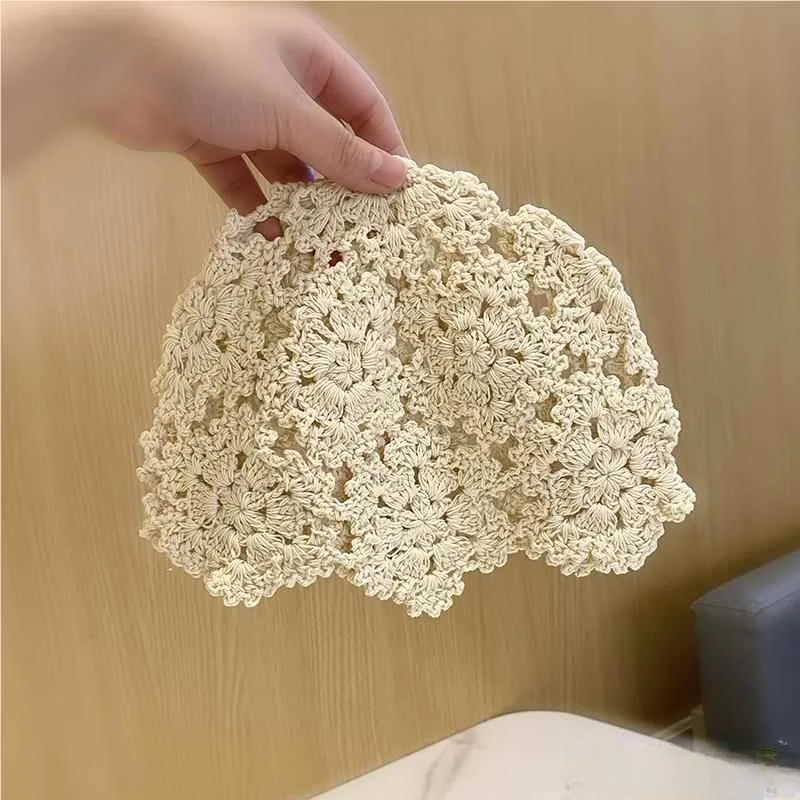 Lace Knitted Hat Wo…