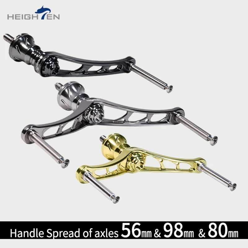 Manovella per Mulinello da Pesca HEIGHTEN 56/80/98mm, Accessori per Mulinelli da Pesca