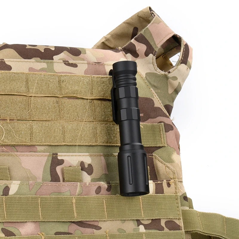 WADSN Soporte de linterna táctica para chaleco MOLLE - imagen 4