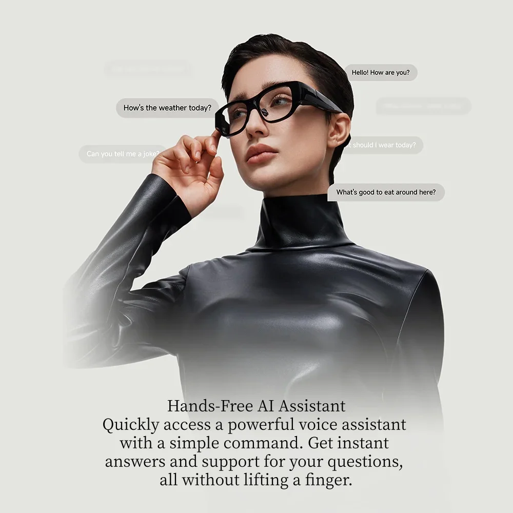 INMO AIR3 Smart AR Glasses, Binocular Full-Color 1080p Light Waveguide, 120Hz Giant Screen, HD Gaming and Movie Viewing