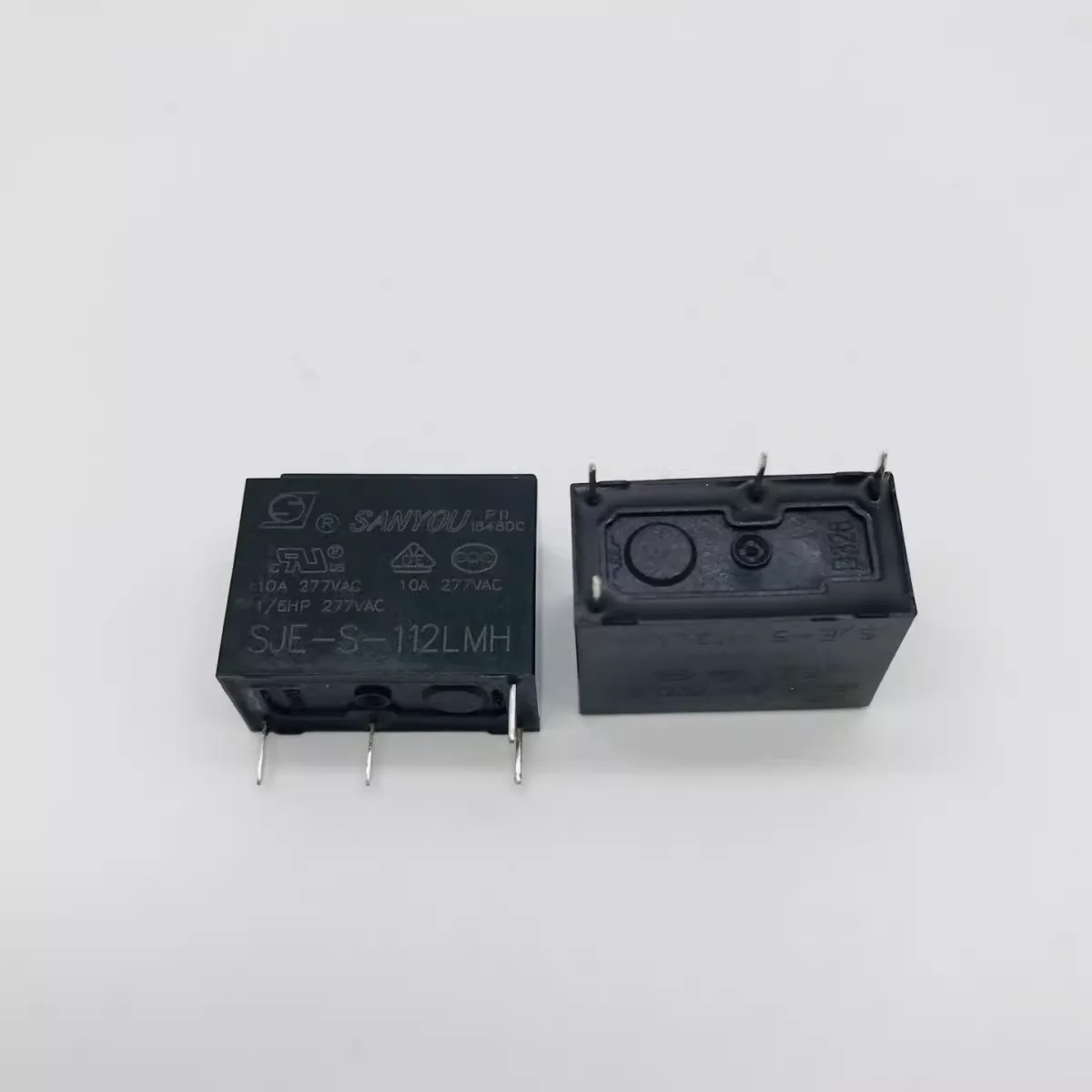 100%NEW SJE-S-105/112/124LMH A set of normally open 4-pin 10A277VAC small power relays   RELAY 1PCS