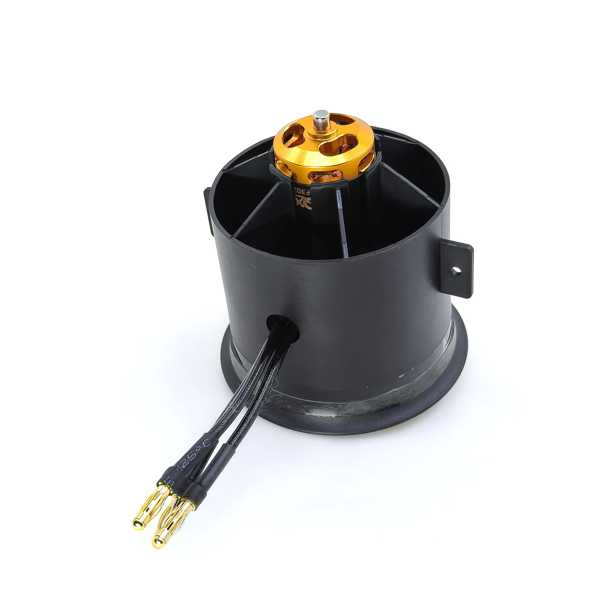 QX-MOTOR 70mm 12Blade Ducted Fan EDF with 6S Brushless Motor use 100A ESC Suitable for Jet Helicopter Drone Fixed-wing Parts