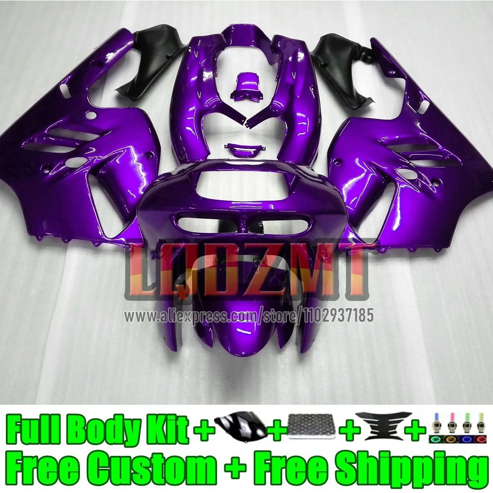 Fairing For KAWASAKI NINJA ZX-9R ZX 9R 900 CC 9 R 900CC 45No.103 purple stock ZX9R 1994 1995 1996 1997 ZX900 C 94 95 96 97 Frame