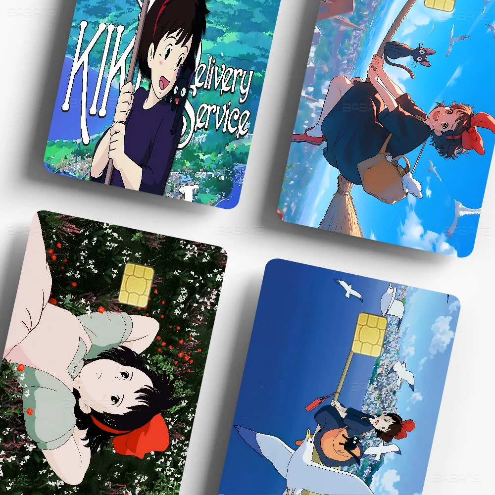 K-Kikis D-Delivery Anime Anime Cartoon Sticker Film Skin For Credit Card Debit Bank Bus Card