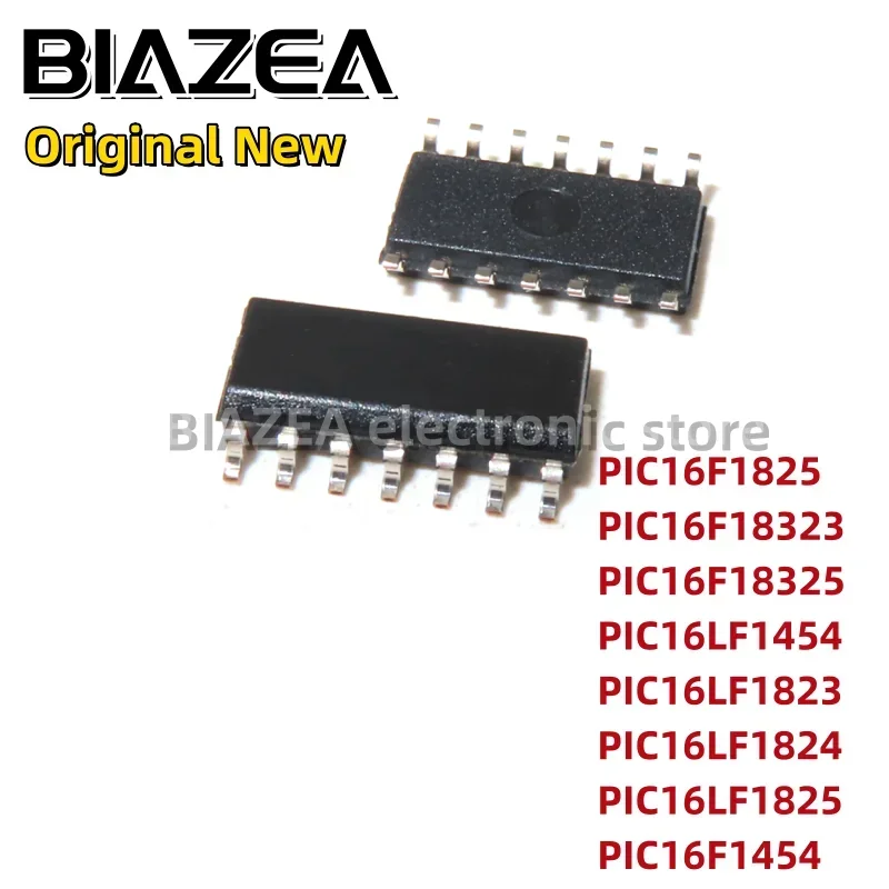 1 pieza PIC16F1825 PIC16F18323 PIC16F18325 PIC16LF1454 PIC16LF1823 PIC16LF1824 PIC16LF1825 PIC16F1454 SOP14 Chipset