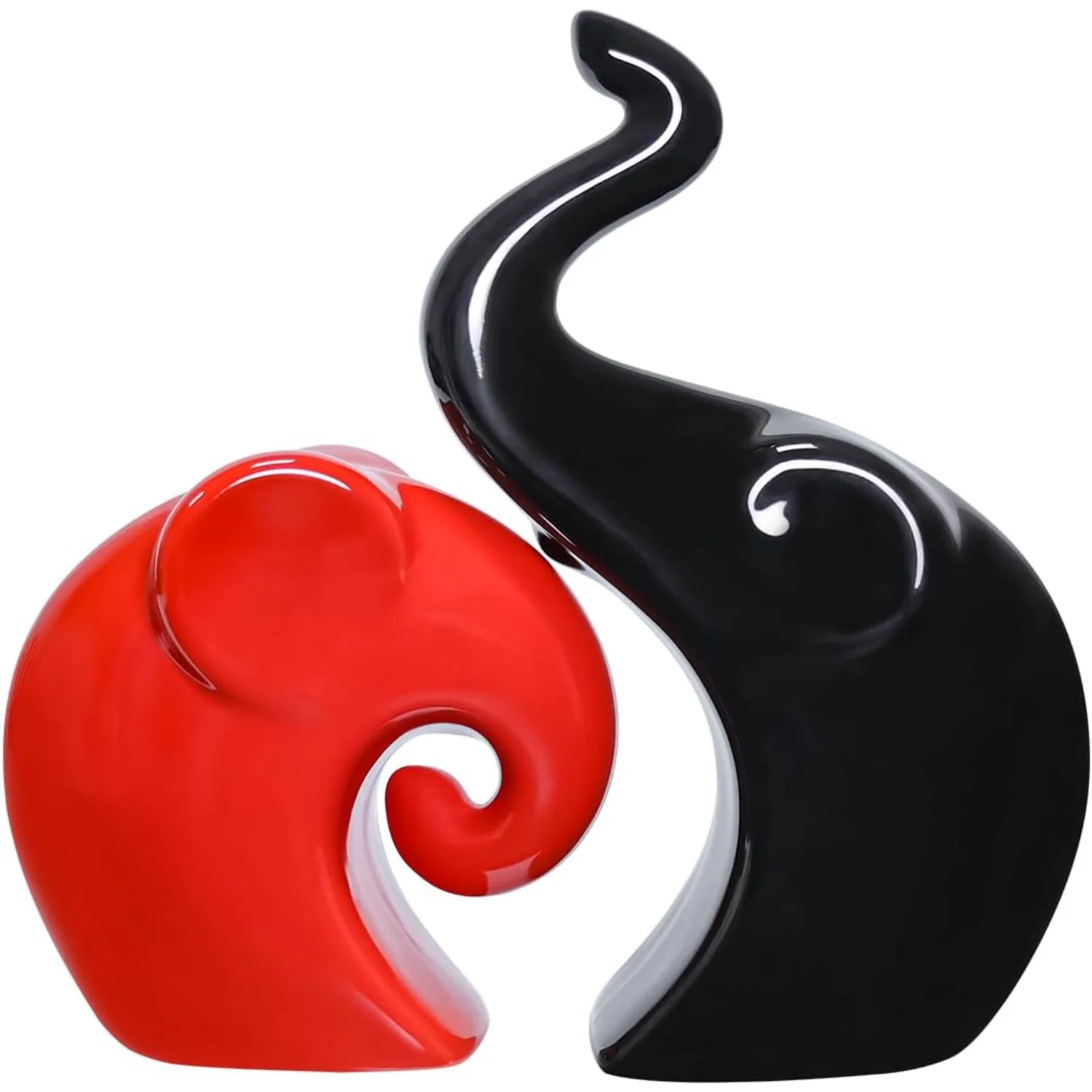 

Originality Decoration Furnishing Animal Ornament Ceramics [ Elephant Lovers ]