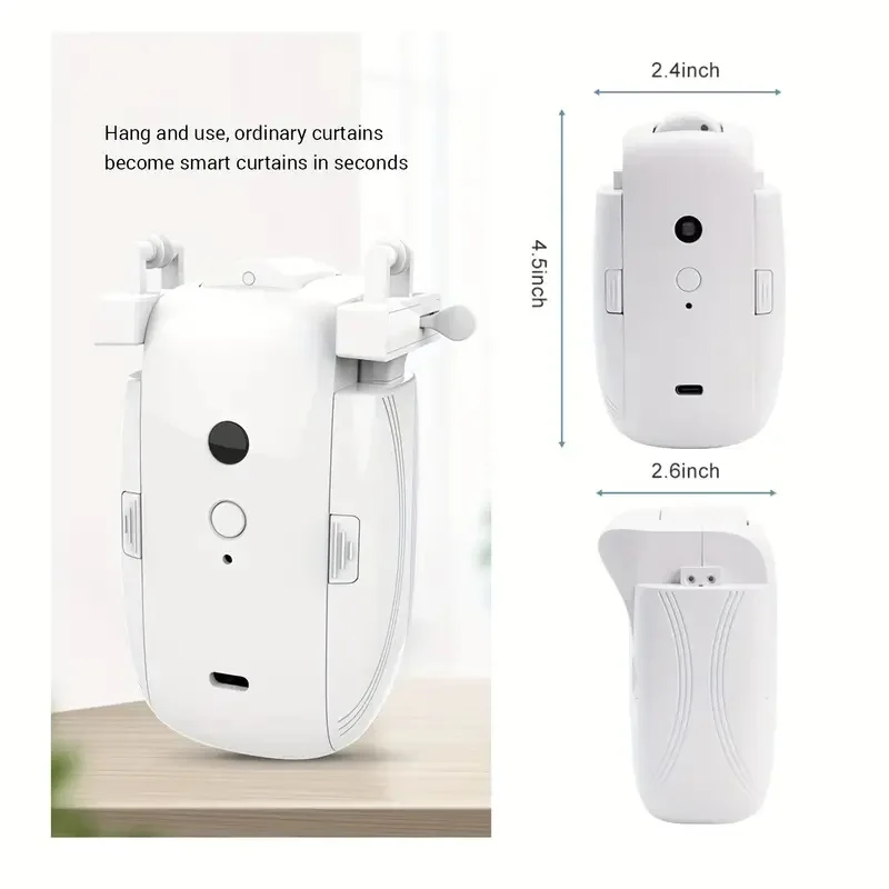 Curtain machine Curtain machine side cover Roman pole /TU accessories Curtain machine adapter Smart Home Automatic Curtain Robot