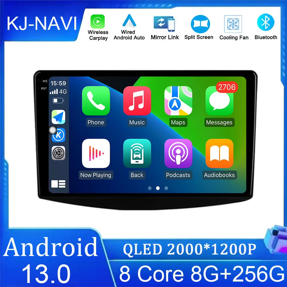 

Сенсорный QLED Android 13 для Mitsubishi Grandis 1 2003 - 2011 RDS GPS DVD Автомобильный 5G WIFI плеер Авто Видео Радио Навигация мультимедиа