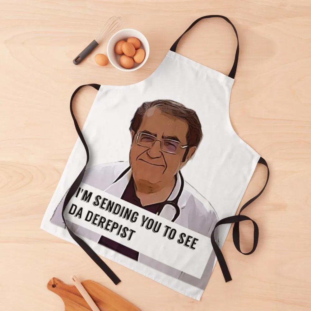 

Dr Now ORIGINAL Willow Days, Dr Now, Doctor Now, I am sending you to see da depersit Apron Dress Apron