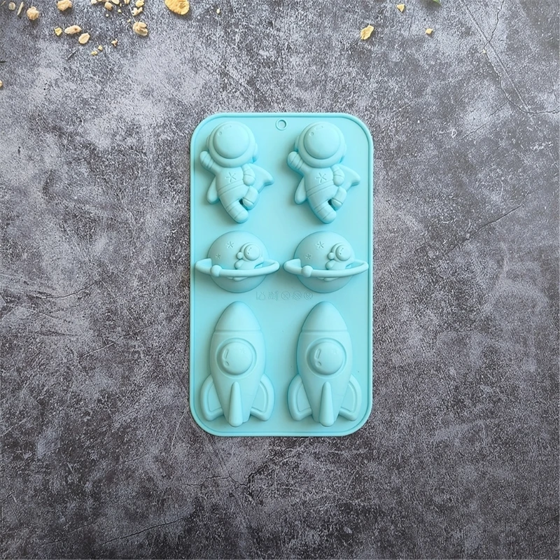 3Pieces Silicone Cake Molds for Unique Birthday Dessert Chocolates Baking Moulds