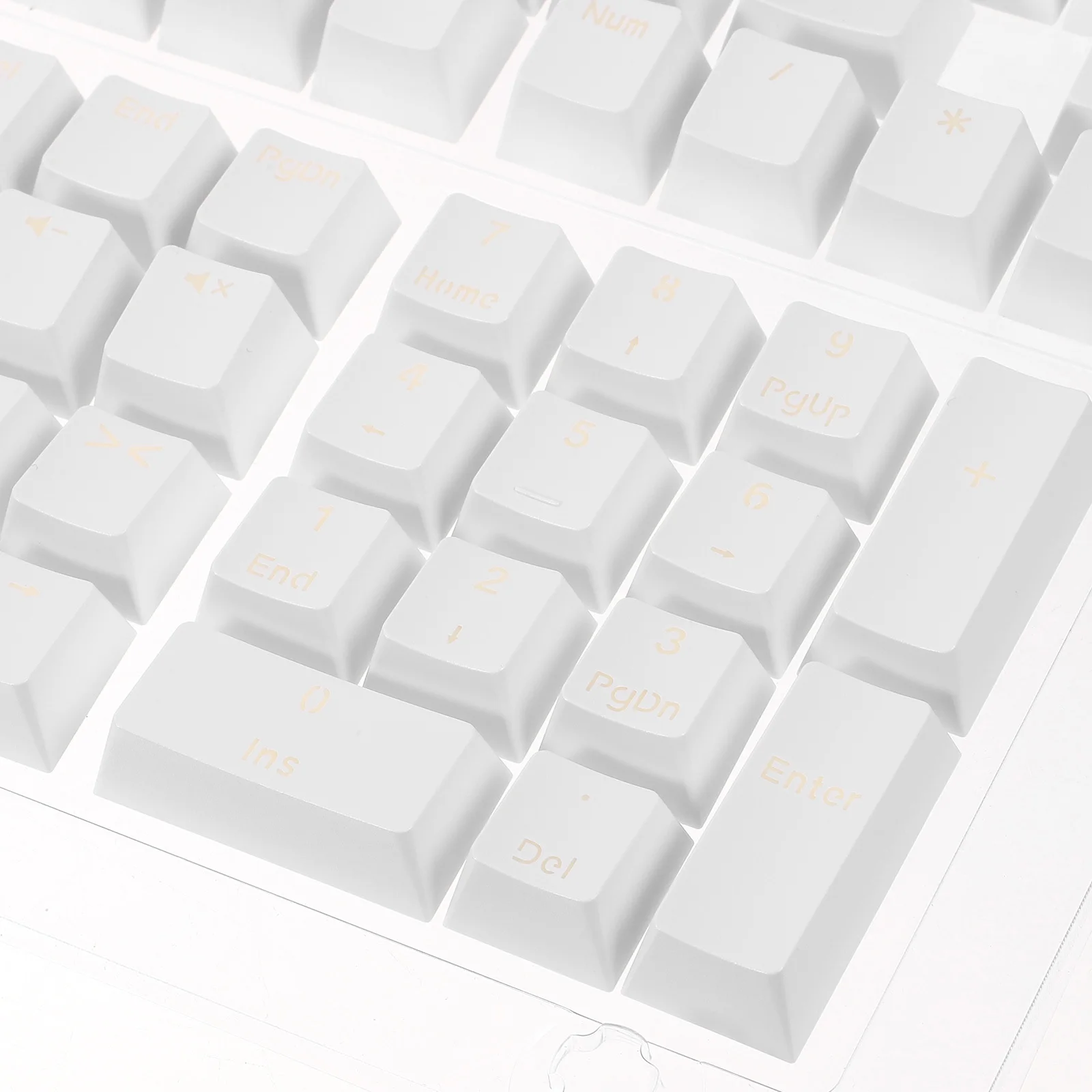 

1Set Mechanical Keyboard Keycap 132 Keys Thai Dual-Molding ABS Resistant Compatible 61 87 98 104 108 Keys Gaming