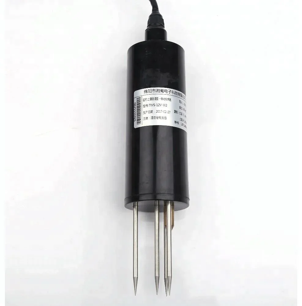 Veinasa-HTS 4 Pin Integrates Electromagnetic Pulse Soil Temperature and Humidity Probe Sensor. Garden Tools