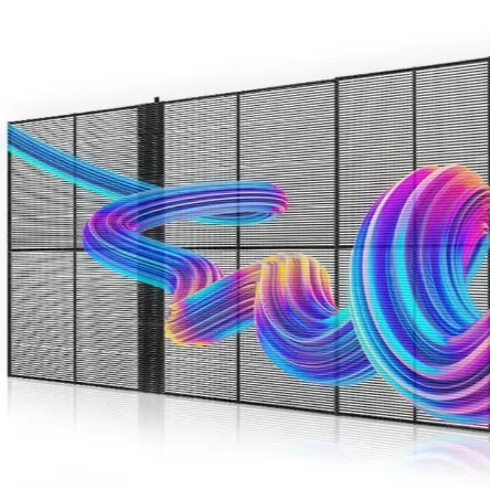 Transparent Screen Video Wall Panel for Shopping Mall & Elevator Holographic Glass LED Window Screen