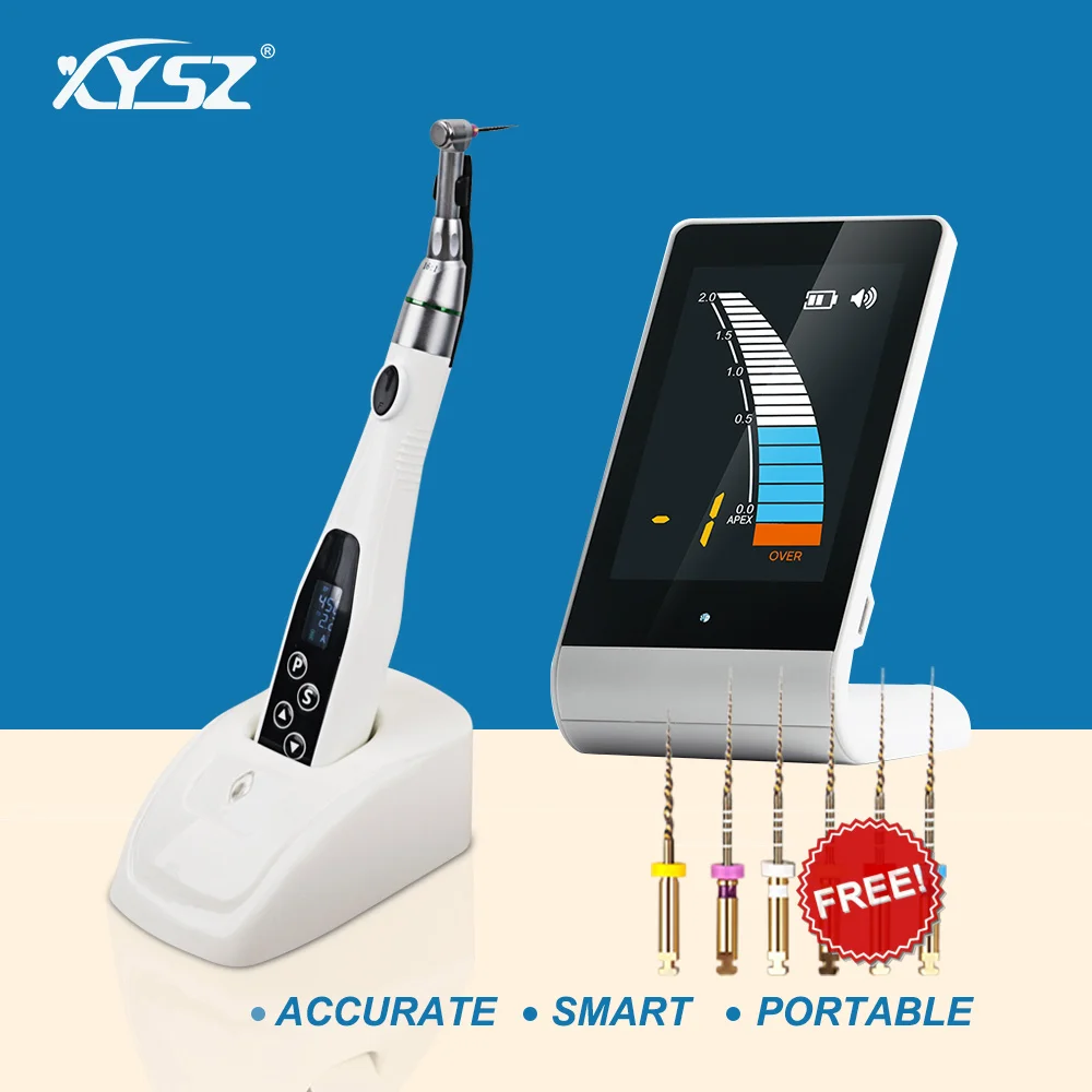 Moteur Endo dentaire sans fil LED 16:1, tête de réduction de contre-Angle, Mini localisateur d'apex dentaire, outils de traitement de dentisterie et d'endodoncia
