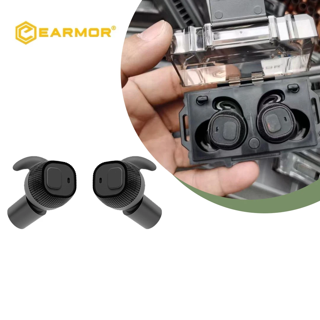 EARMOR Shooting Concha Foam Earplugs Tactical Headphones Replacement Earplug Accessories, Accessories for M20/M20T