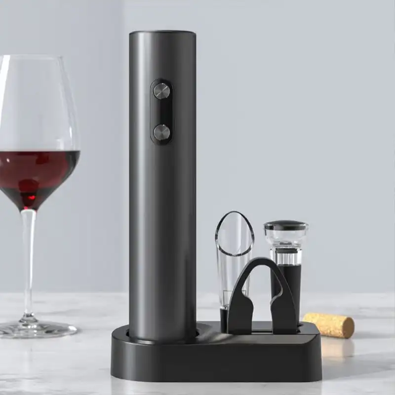 Electric Wine Bottle Opener Set Automatic Electric Wine Openers for Beer USB Rechargeable Beer Bottle Openers Corkscrew Wine Bee