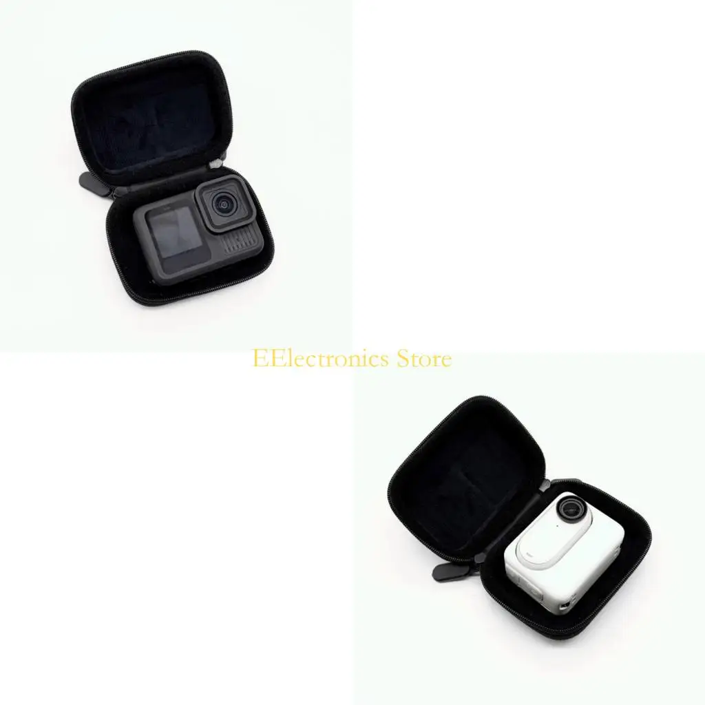 B03C Compact Zip Camera Case for Action6/5pro/4 for Daily Carry, Travel, Photo Outing