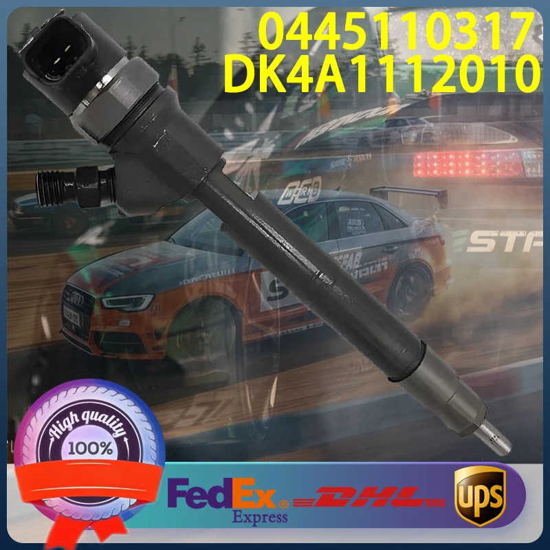 

0445110317 0445110482 DK4A1112010 Common Rail Injector For Jinbei Grace Nissan Xterra Paladin 2.5 D Engine