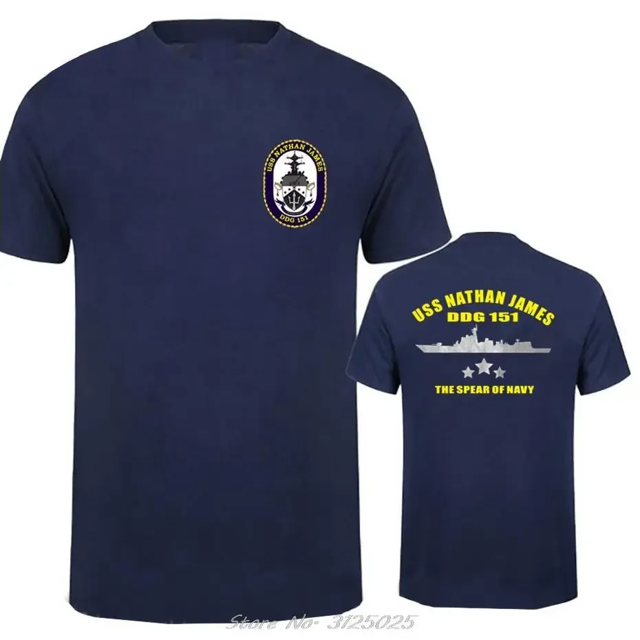 New Uss Nathan Jamas Ddg-151 Us Seal The Last Ship Tv Series T-Shirt S-3Xl tops  Short Shirt Hip Hop