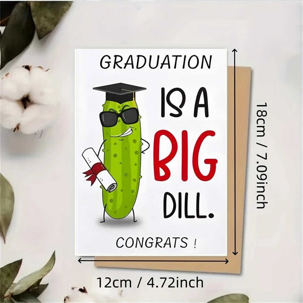 10pcs original Graduation greeting card funny and unforgettable gifts with envelopes unique and creative gifts Cute and Playful