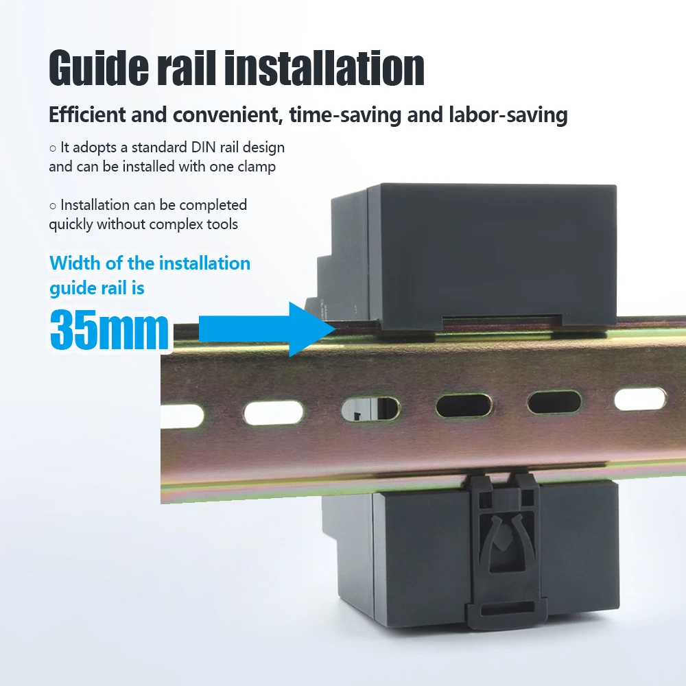 

HLTNC Rail Type Switch Power Supply 60W DC 5V 12V 15V 24V 48V HDR-60 DIN Rail Mount Universal Input 100-240VAC SMPS for CNC